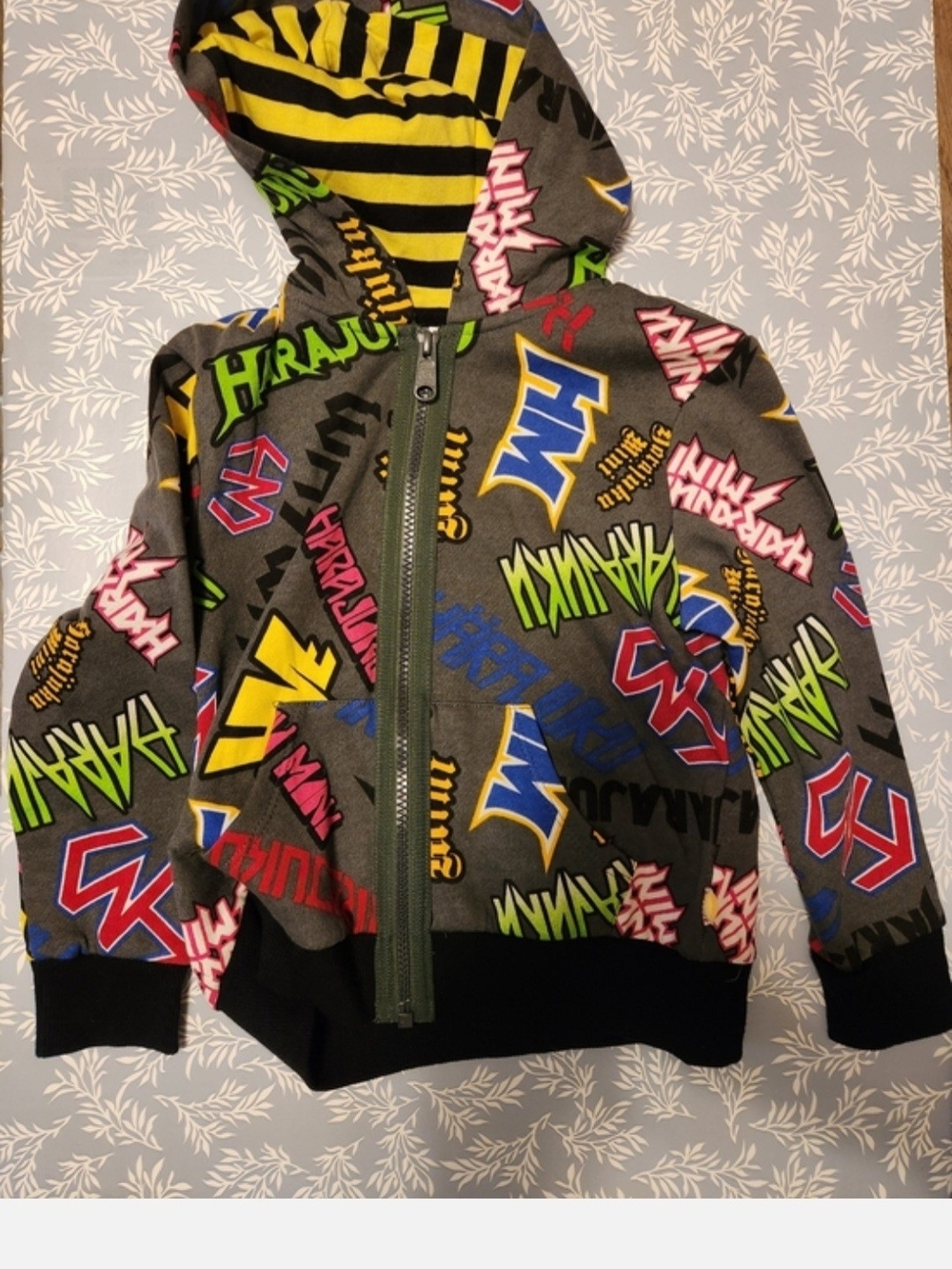 Harajuku Zip Up Hoodie